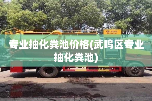 北京專業抽化糞池價格(武鳴區專業抽化糞池)