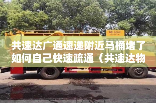 共速達廣通速遞附近馬桶堵了如何自己快速疏通（共速達物流怎么樣）