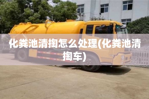寧波化糞池清掏怎么處理(化糞池清掏車)