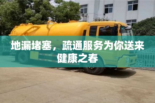 地漏堵塞,疏通服務(wù)為你送來健康之春 地漏堵塞,疏通服務(wù)為你送來健康之春