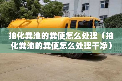 抽化糞池的糞便怎么處理（抽化糞池的糞便怎么處理干凈）