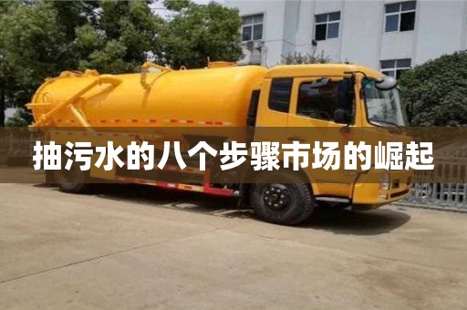 北京抽污水的八個步驟市場的崛起