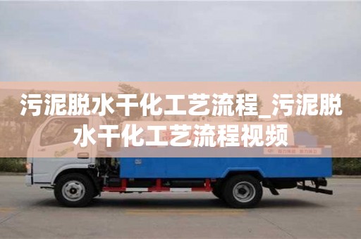 北京污泥脫水干化工藝流程_污泥脫水干化工藝流程視頻