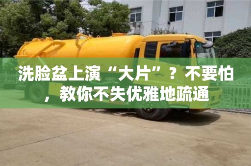 紹興洗臉盆上演“大片”？不要怕，教你不失優雅地疏通