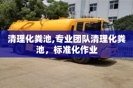 清理化糞池,專業團隊清理化糞池，標準化作業