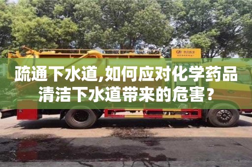 疏通下水道,如何應對化學藥品清潔下水道帶來的危害？