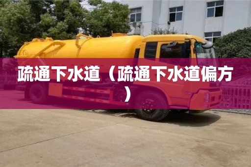 寧波疏通下水道（疏通下水道偏方）