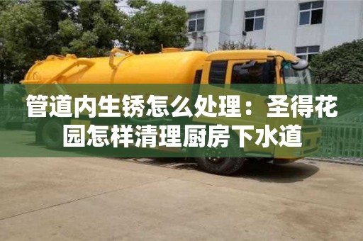 北京管道內(nèi)生銹怎么處理：圣得花園怎樣清理廚房下水道