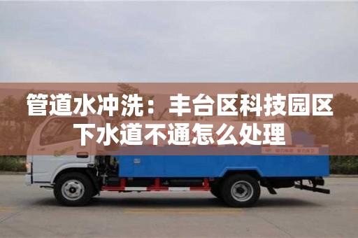 北京管道水沖洗：豐臺區科技園區下水道不通怎么處理