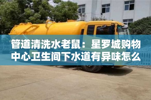 紹興管道清洗水老鼠：星羅城購物中心衛生間下水道有異味怎么清除