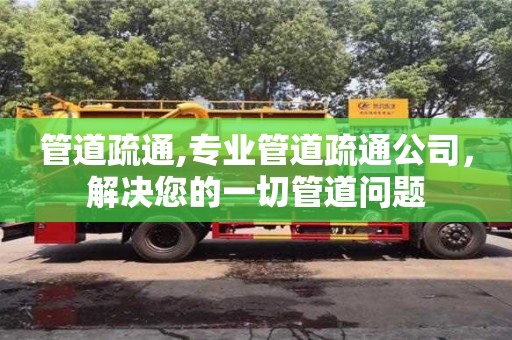 管道疏通,專業(yè)管道疏通公司，解決您的一切管道問題